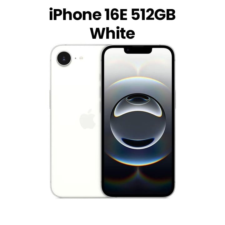 Apple iPhone 16E 512GB - White