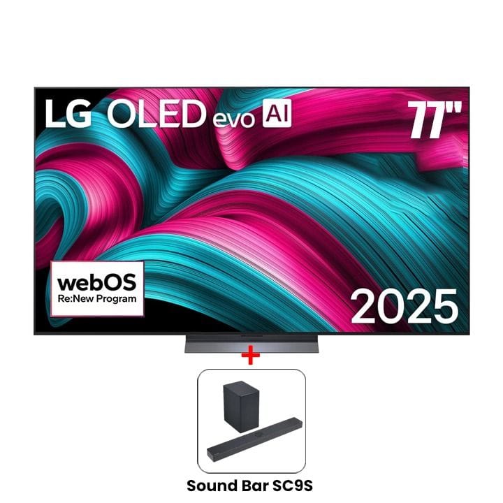 LG 77" OLED 4K Smart TV - Black | OLED77C56LA