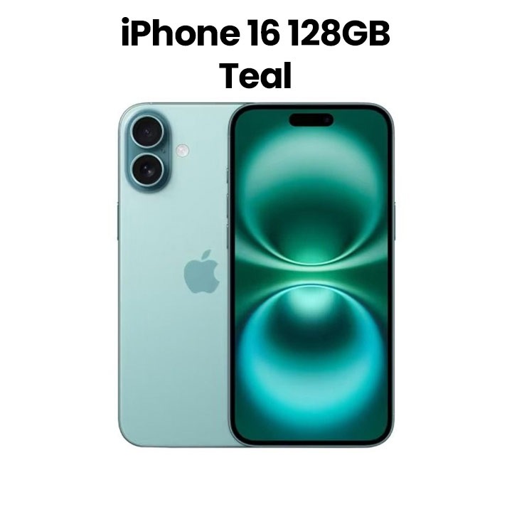 Apple iPhone 16 128GB - Teal  | MYDV3AE/A