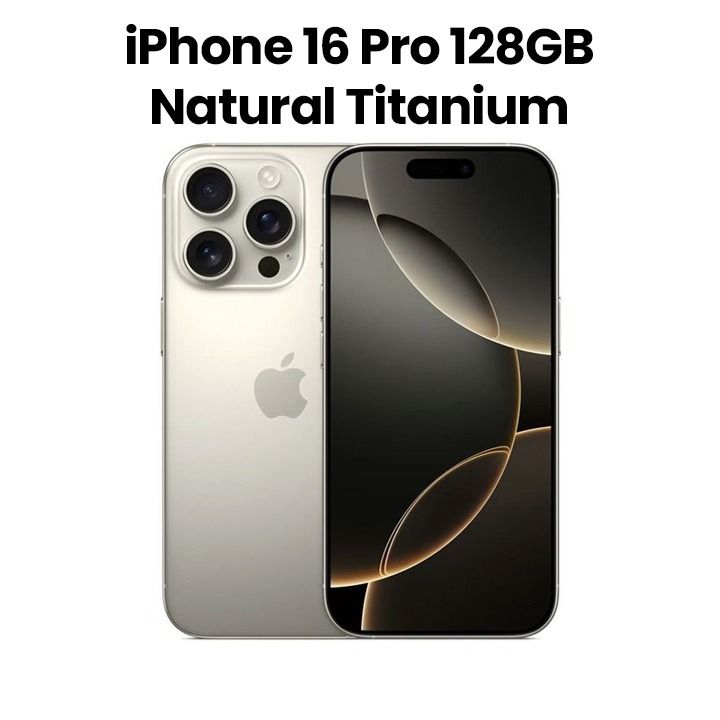 Apple iPhone 16 Pro 128GB - Natural Titanium | MYMY3AE/A