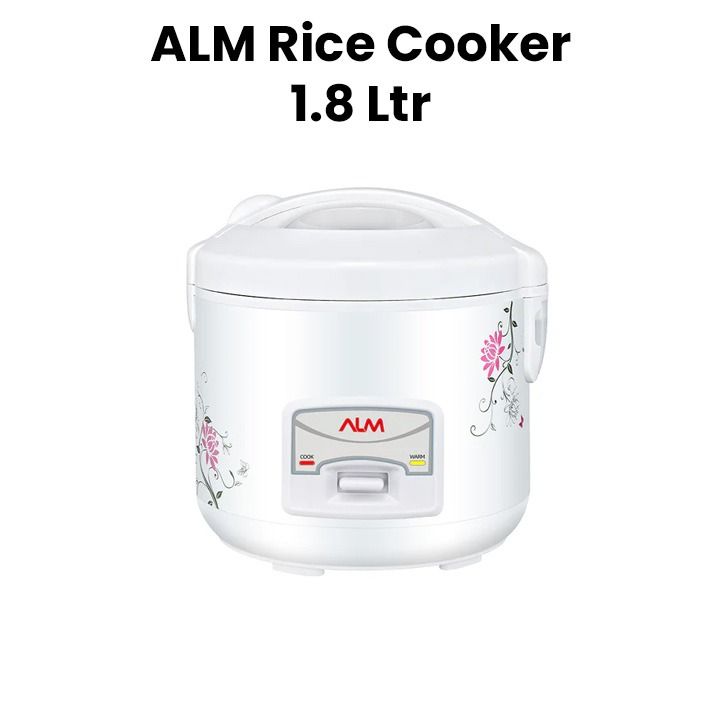ALM Deluxe Rice Cooker 1.8L - White | RC18